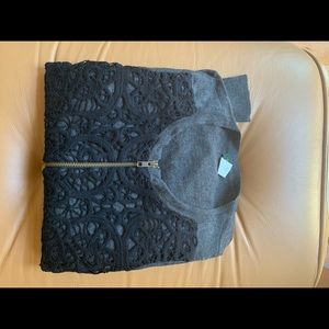 J.crew cardigan gray